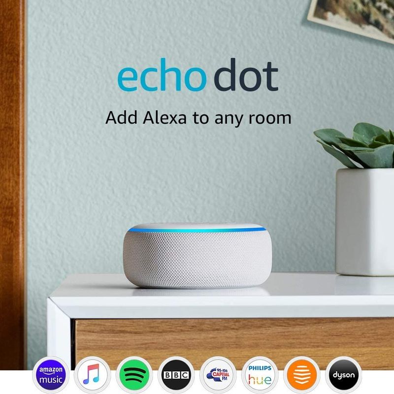 Amazon Echo Dot With Alexa Sandstone (3rd Gen)