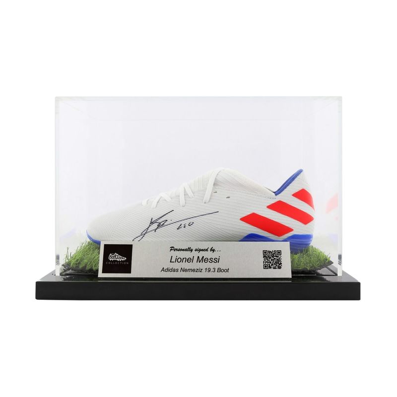 Bootroom Collection Authentic Signed Lionel Messi 19.3 Adidas Nemeziz Boot