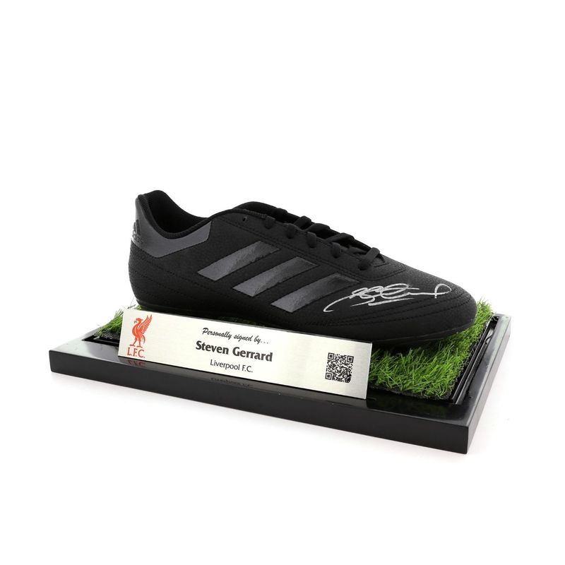 Bootroom Collection Authentic Signed Gerrard Blackout Adidas Boot