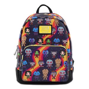 Loungefly Marvel Guardians Of the Galaxy Chibi Aop Mini Backpack