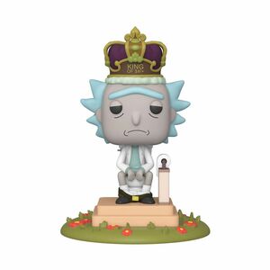 Funko Pop Deluxe Rick & Morty King of with Sound