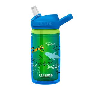 Camelbak Eddy+ Kids Insulated 14oz Scuba Sharks Water Bottle 410ml