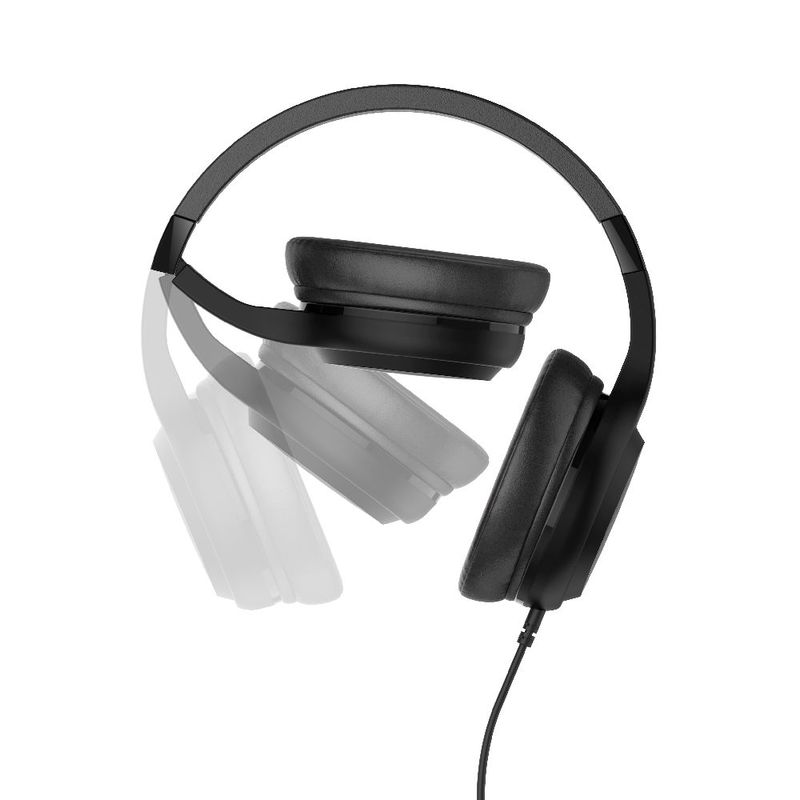 Motorola Pulse 120 Black Corded Over-Ear Headphones