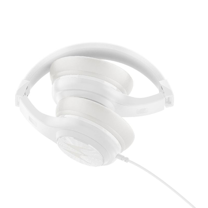 Motorola Pulse 120 White Corded Over-Ear Headphones