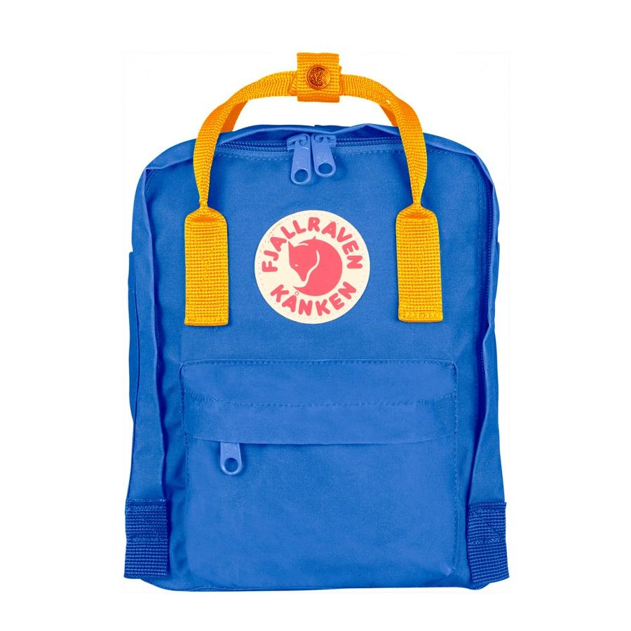 Fjallraven Kanken Mini Backpack Un Blue Warm Yellow