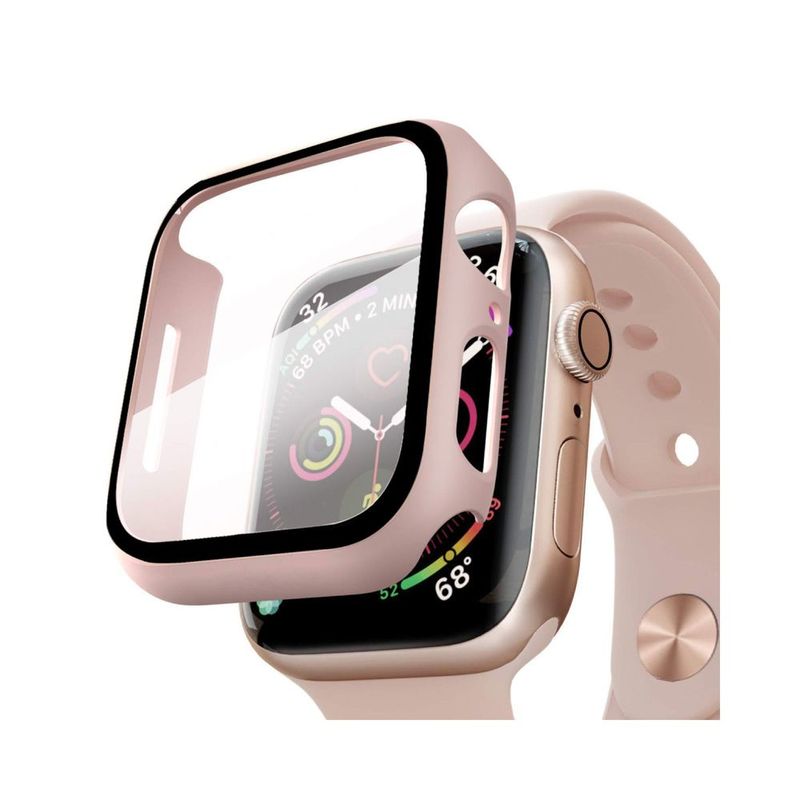 Hyphen Tempered Glass Protector Rose Gold for Apple Watch 40mm