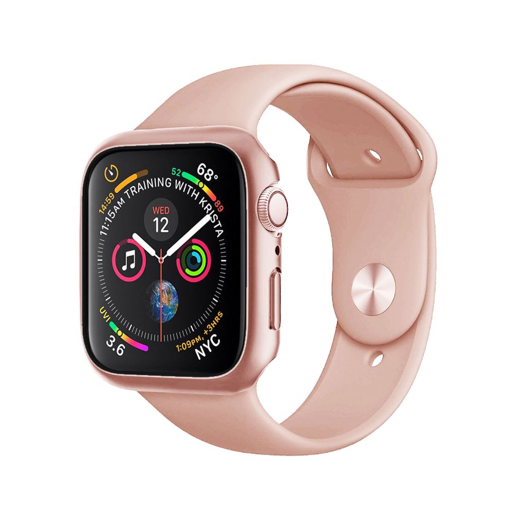 HYPHEN Tempered Glass Protector Rose Gold for Apple Watch 44mm