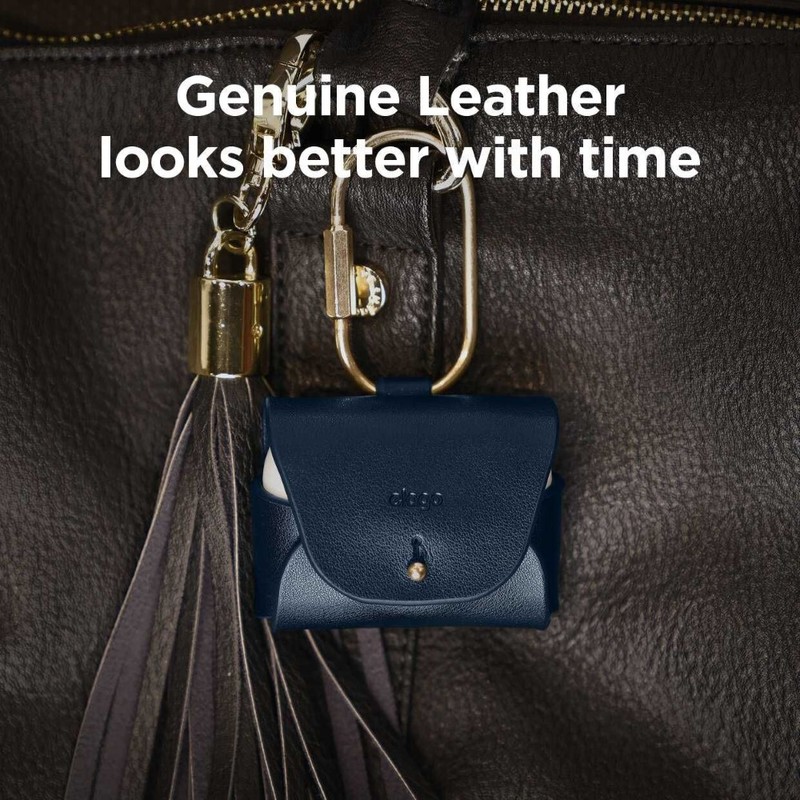Elago Genuine Leather Case Jean Indigo for AirPods Pro