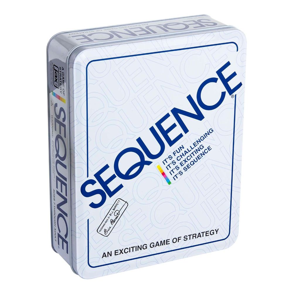 Jax Sequence Strategic Game In Tin Box