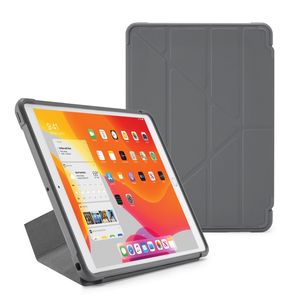 Pipetto Origami Shield Grey Case for iPad 10.2-Inch