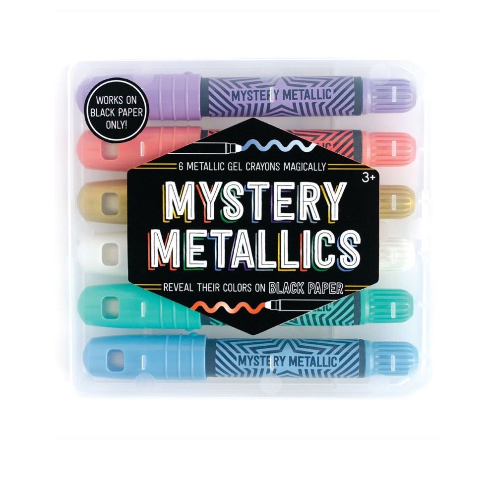International Arrivals Mystery Metallics Gel Crayons