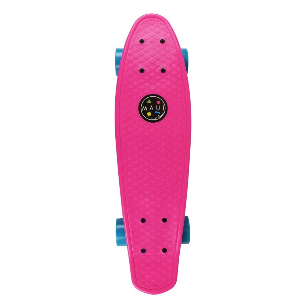 Maui & Sons Cookie Skateboard in Pink 22-Inch