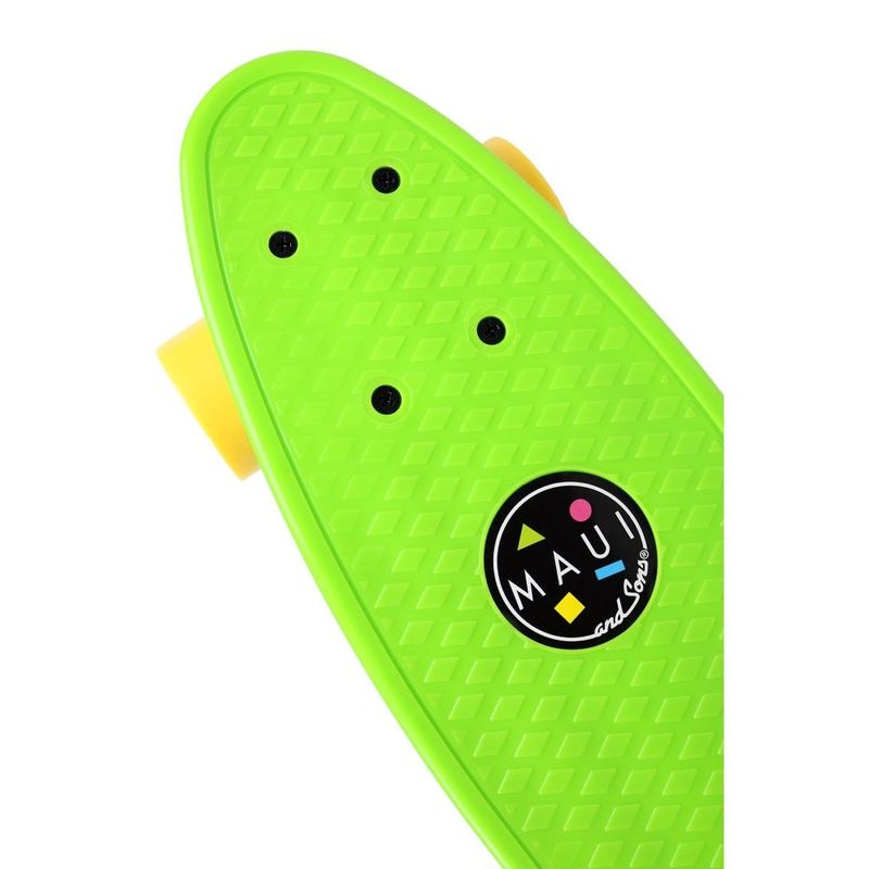 Maui & Sons Cookie Skateboard Lime 22-Inch