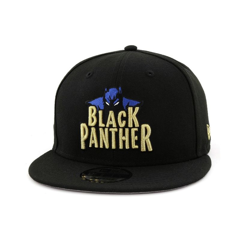 New Era Marvel Black Panther 80th Men's Cap Black