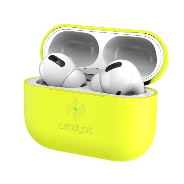 Catalyst Slim Case Neon Yellow for AirPods Pro