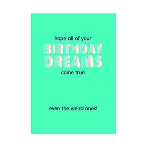 Fuzzy Duck Birthday Dreams Greeting Cards