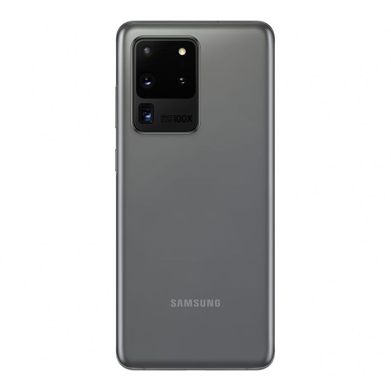 Samsung Galaxy S20 Ultra 5G Smartphone Gray 128GB/12GB/6.9 Inch Quad HD+/12MP + 40MP/5000mAh/Hybrid + eSIM