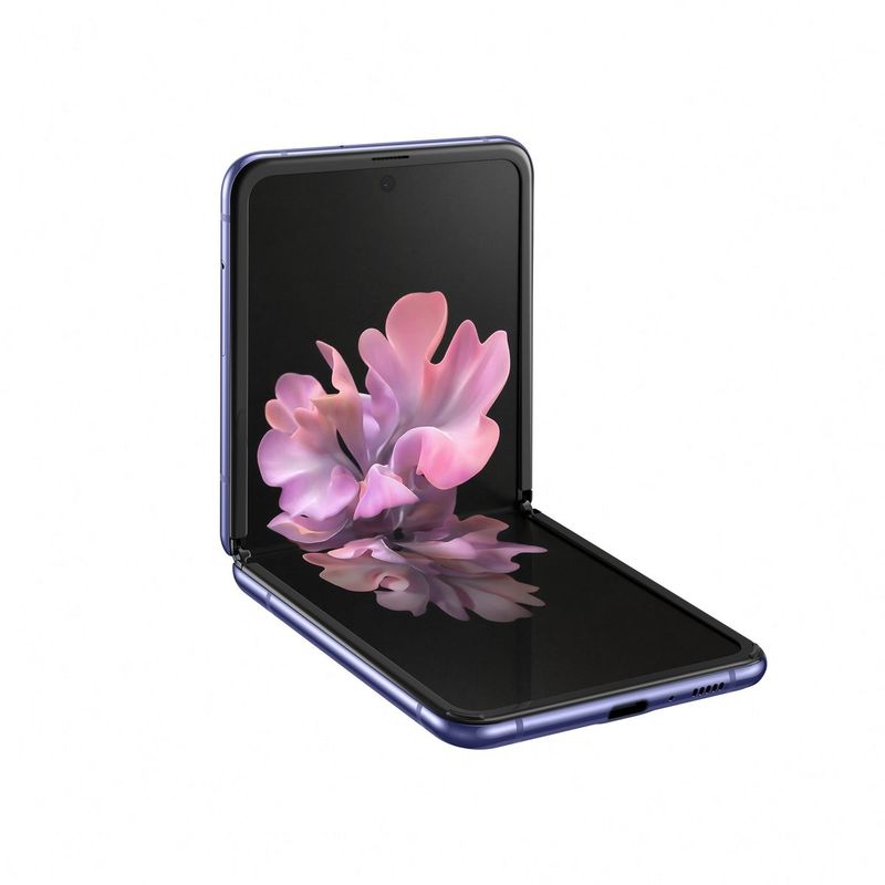 Samsung Galaxy Z Flip Smartphone Purple 256GB/8GB/6.7 Inch FHD+/12MP+10MP/3300mAh/Single + eSIM