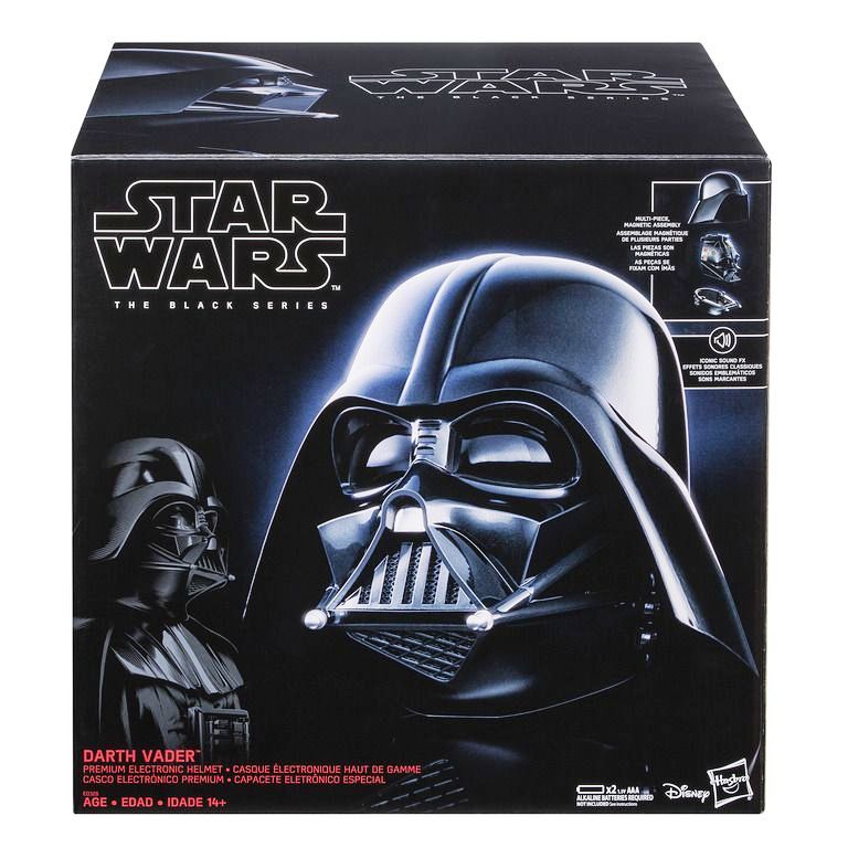 Hasbro Star Wars E6 Black Series Darth Vader Electronic Helmet