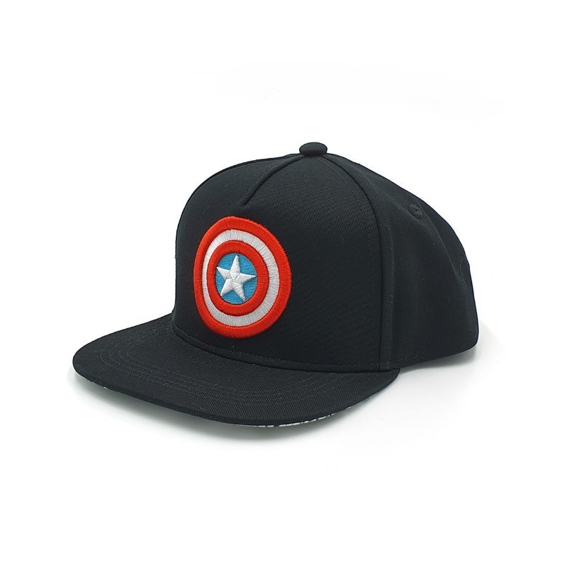 Captain America Comics Unisex Cap Black