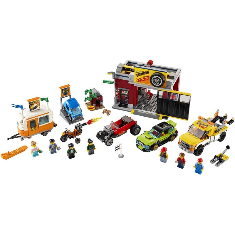 LEGO City Turbo Wheels Tuning Workshop 60258