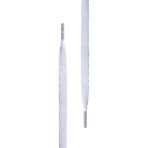 Tubelaces White Flat Unisex Shoelaces White 120 cm
