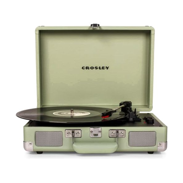 Crosley Cruiser Deluxe Portable Turntable with Built-in Speakers - Mint
