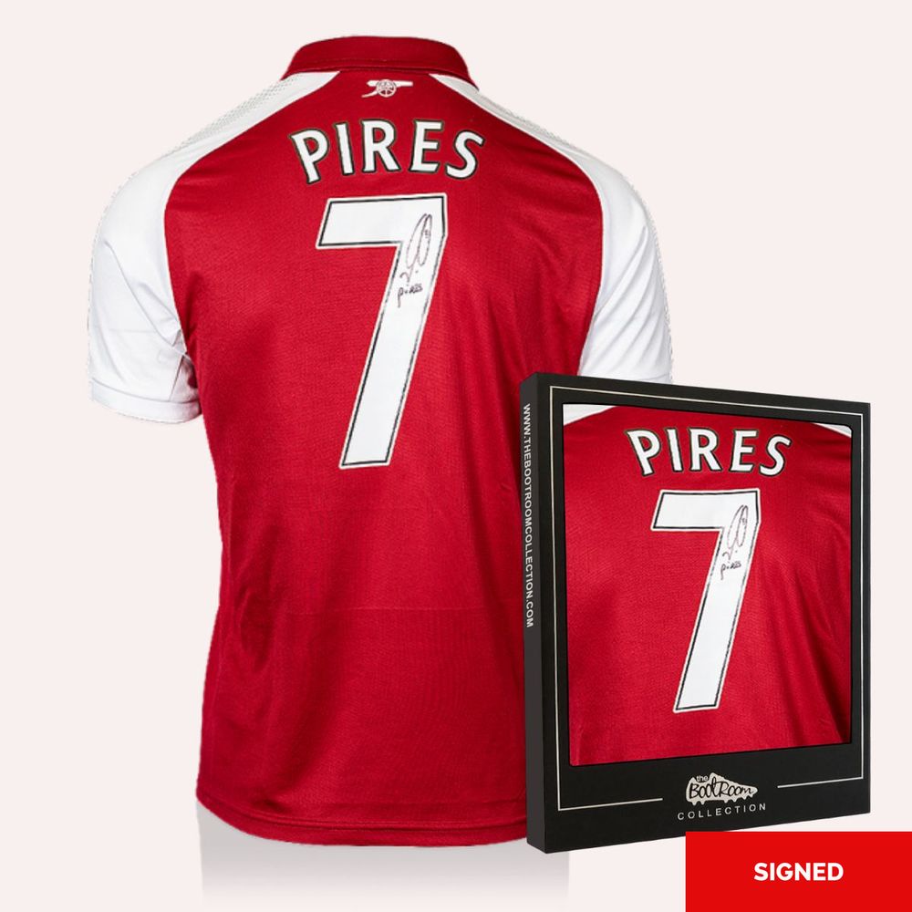 Bootroom Collection Authentic Signed Pires Signed Shirt (Boxed)