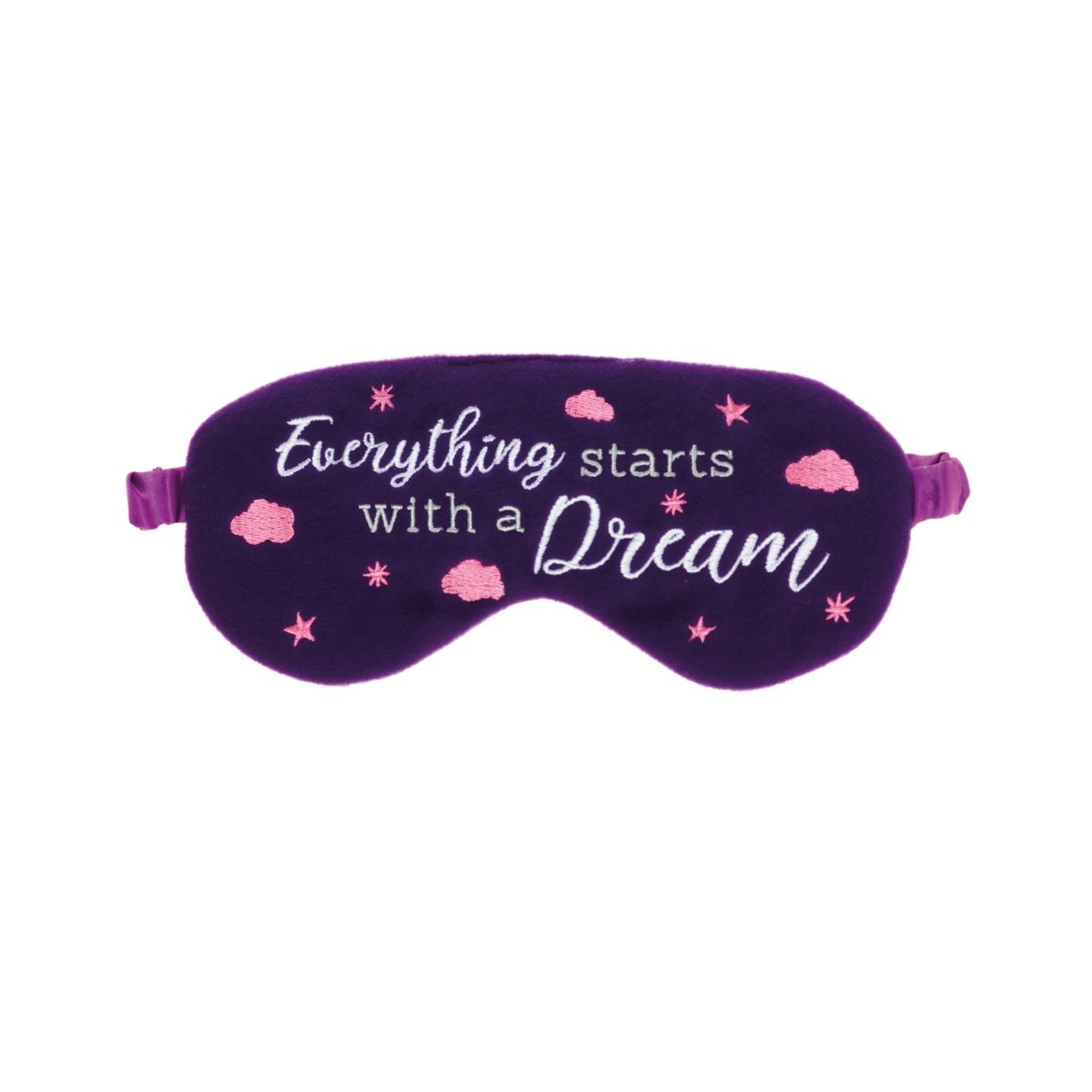 Aroma Home Everything Starts with A Dream Felt Eye Mask