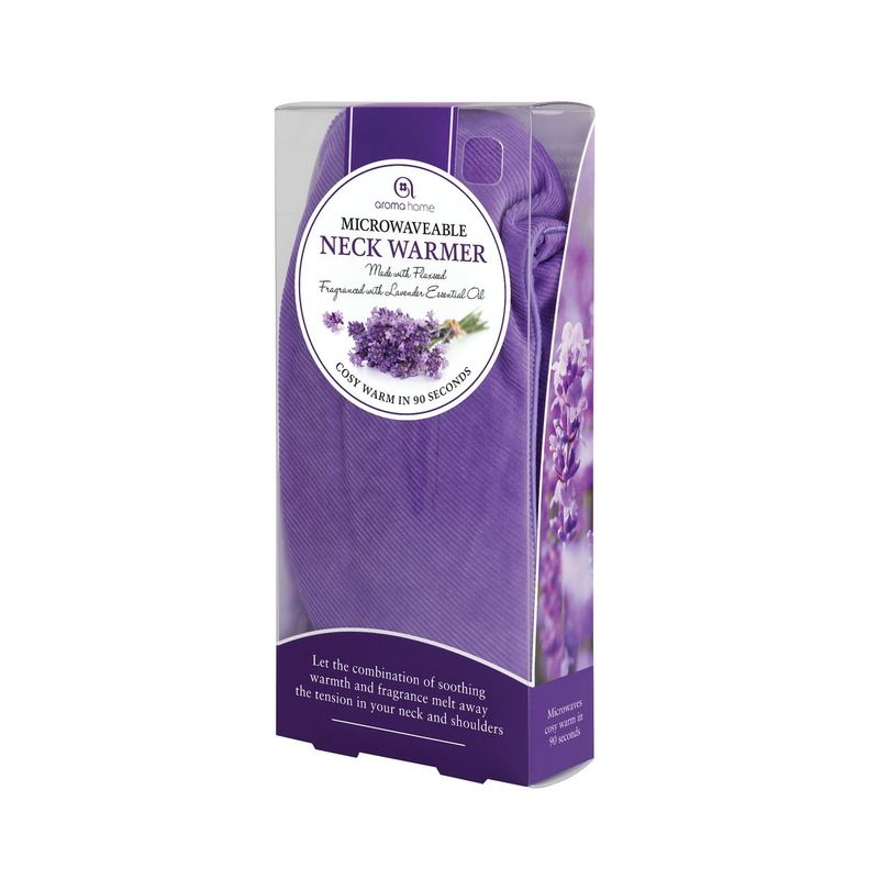 Aroma Home Lavender Cord Neck Warmer In Box