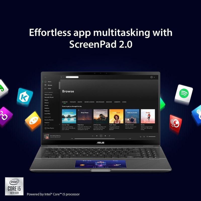 ASUS ZenBook Flip UX463FL-AI023T Laptop i5-10210U/8GB/512GB SSD/NVIDIA GeForce MX250 2GB/14 FHD/60 Hz/Windows 10/Grey