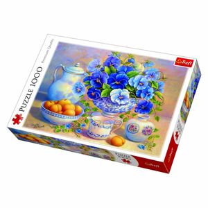Trefl Blue Bouquet Jigsaw Puzzle 68 X 48 cm (1000 Pieces)