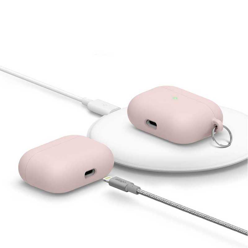Elago Liquid Hybrid Hang Case Sand Pink for AirPods Pro