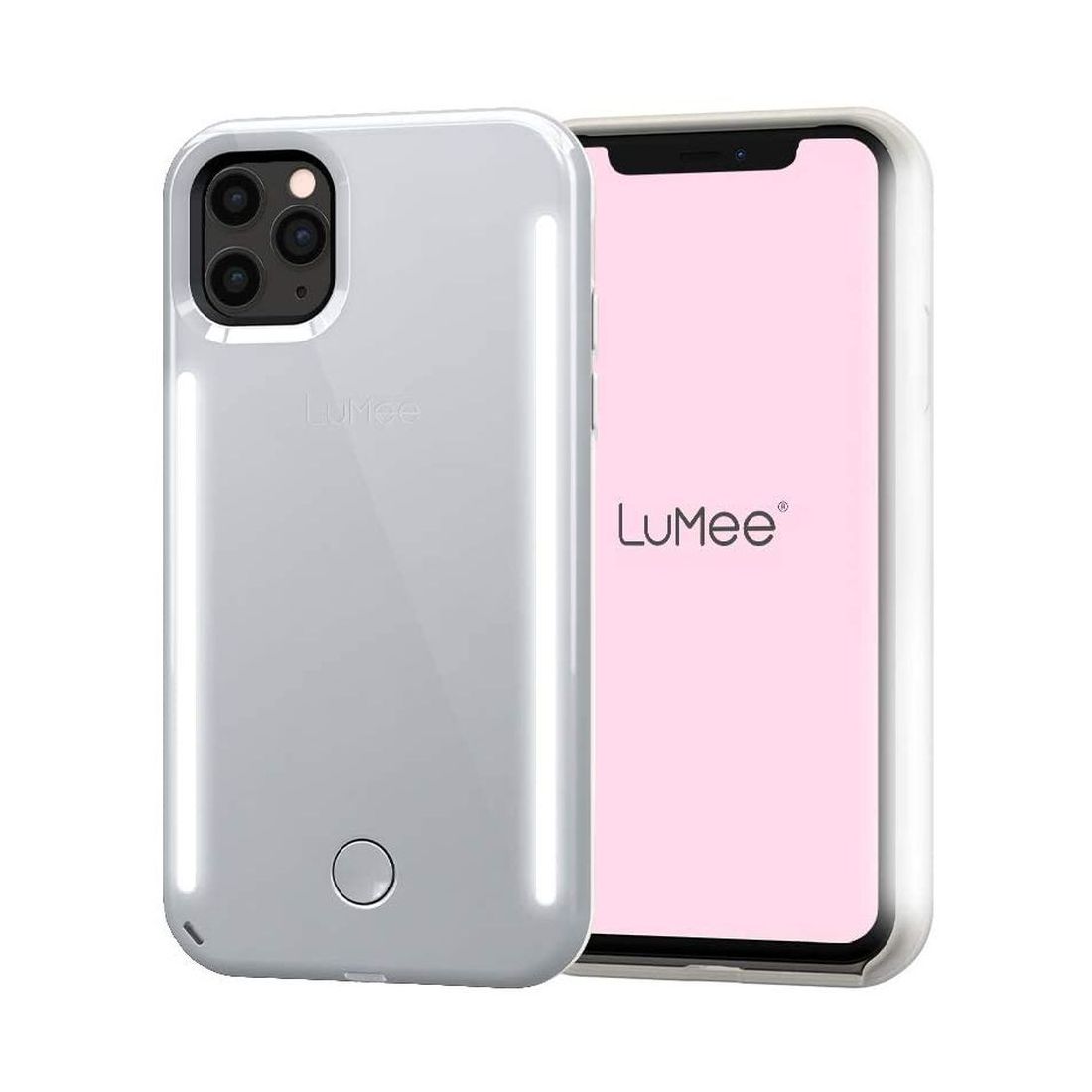 Lumee Duo Case Mirror Silver for iPhone 11 Pro Max