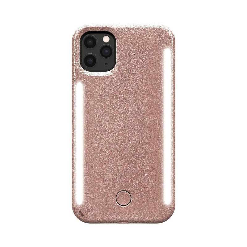 Lumee Duo Case Rose Glitter for iPhone 11 Pro Max