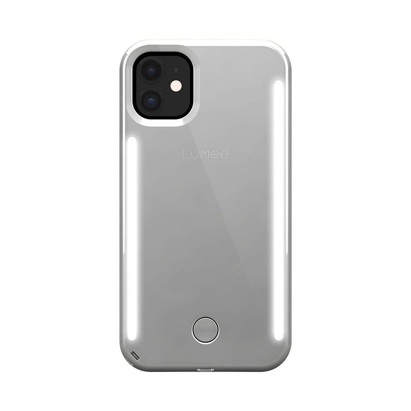 Lumee Duo Case Mirror Silver for iPhone 11 Pro