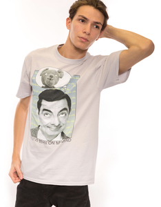 Mr Bean On My Mind Silver Men's T-Shirt