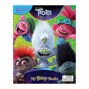 Trolls World Tour My Busy Book | Phidal