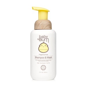 Sun Bum Baby Bum Shampoo and Wash Fragrance Free