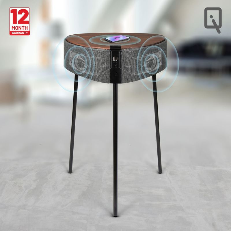 IQ IQZ2 Smart Table Speaker Walnut