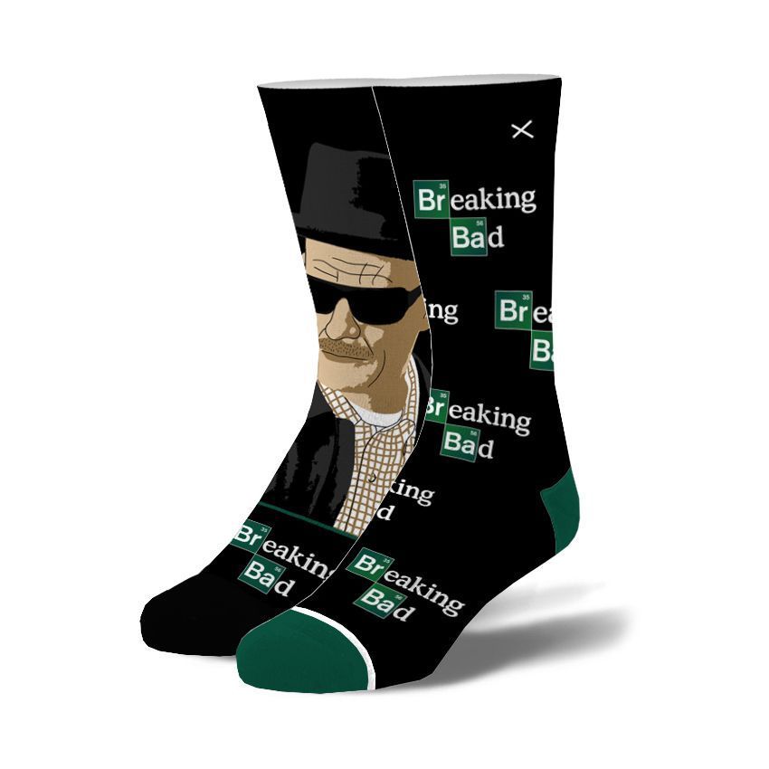Odd Sox Breaking Bad Walter White Knit Unisex Socks Size (6-13)