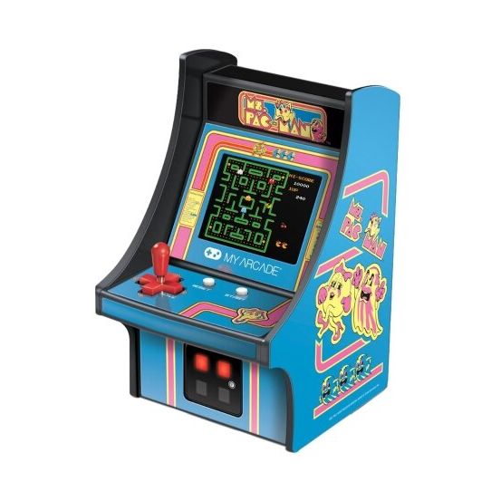 My Arcade MS. PAC-MAN Micro Player Retro Arcade Yellow (6.75-inch)