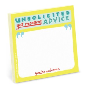 Emily Mcdowell Unsolicited Advice Sticky Notes