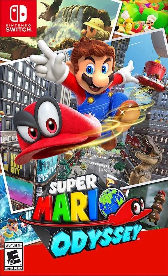 Nintendo Switch Lite Coral + Super Mario Odyssey