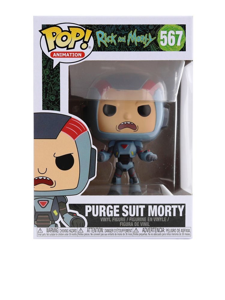 Funko Pop Animation Rick & Morty S6 Purge Suit Morty Suit Vinyl Figure