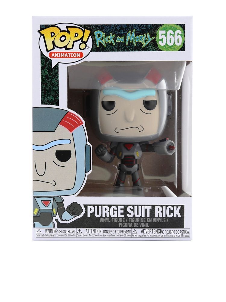 Funko Pop Animation Rick & Morty S6 Purge Suit Rick Vinyl Figure