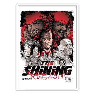 The Shining Art Poster by Joshua Budich (30 x 40 cm)