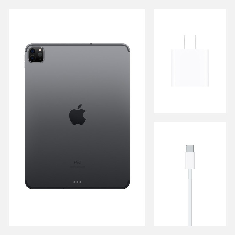 Apple iPad Pro 11-Inch Wi-Fi + Cellular 256GB Space Grey (2nd Gen) Tablet