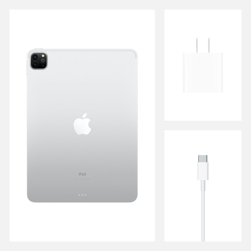 Apple iPad Pro 11-Inch Wi-Fi 128GB Silver (2nd Gen) Tablet