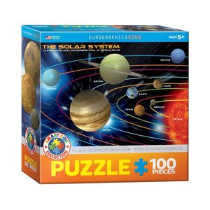 Eurographics The Solar System 100 Pcs Jigsaw Puzzle